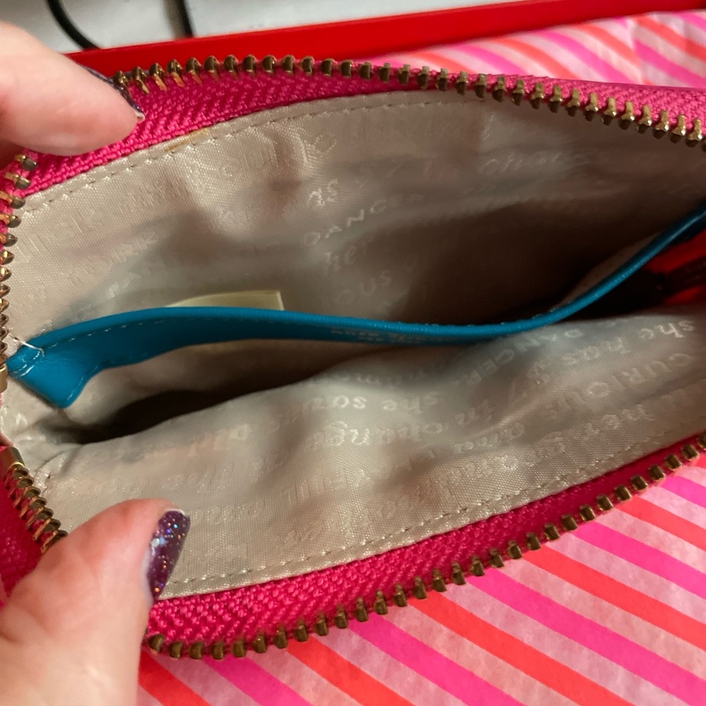 Kate Spade Pink wristlet - Picture 3 of 10